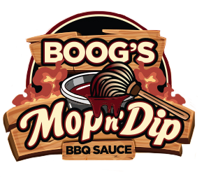 BOOG'S MOP N' DIP BBQ SAUCE Logo