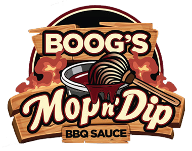BOOG'S MOP N' DIP BBQ SAUCE Logo